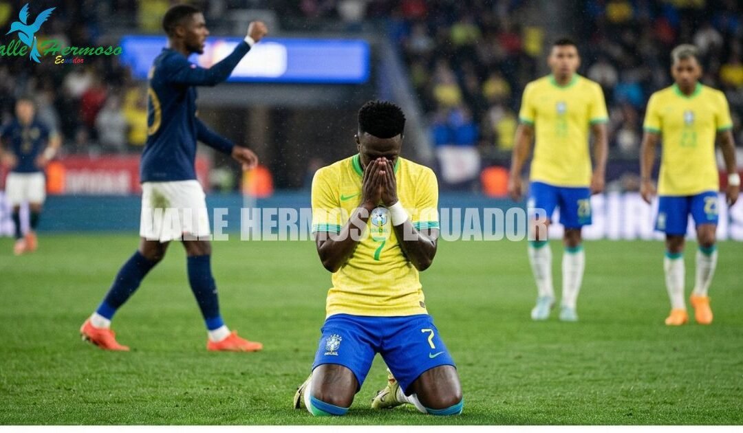 Brasil cae ante Francia en un duelo de gigantes en Estados Unidos.