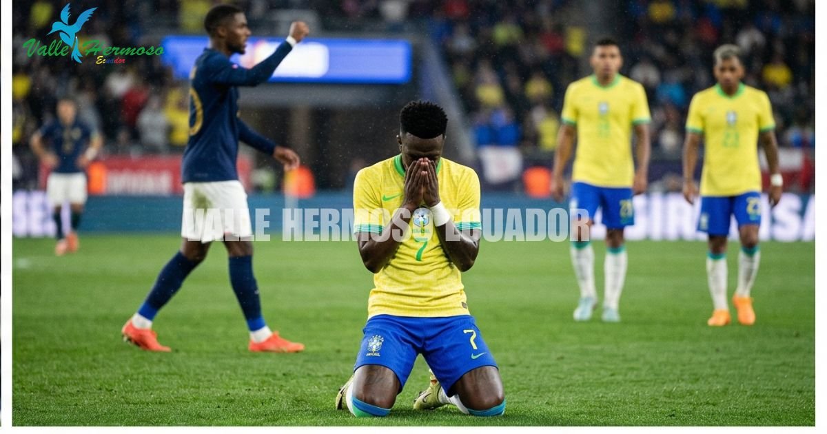 Brasil cae ante Francia en un duelo de gigantes en Estados Unidos.