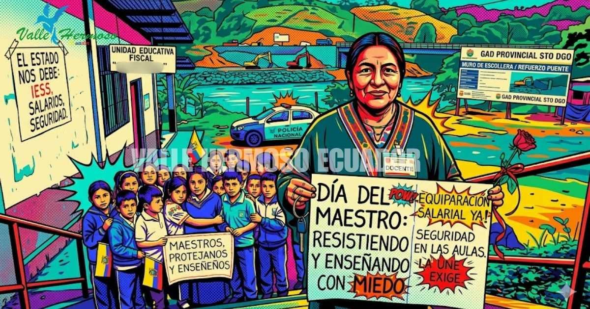 Día del Maestro: Entre el olvido estatal y el miedo en las aulas