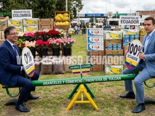 Tensión en la Frontera: Noboa aplica el 100% de arancel a Colombia mientras Petro retrocede al 0% en productos clave.