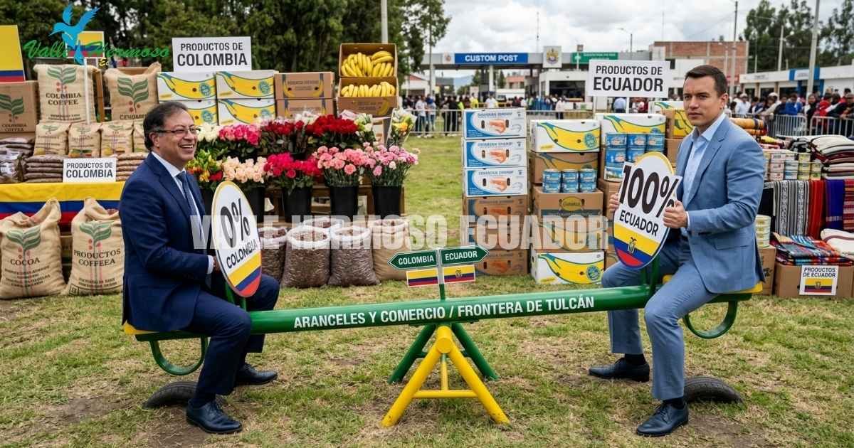 Aranceles Guerra comercial Colombia - Ecuador
