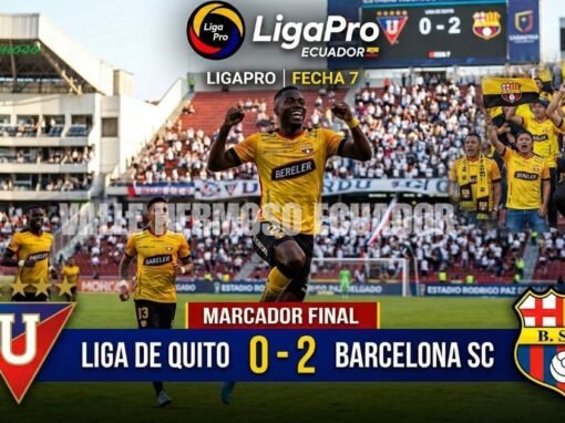 ¡Batacazo en Quito! Barcelona SC silencia el Rodrigo Paz y acecha el liderato