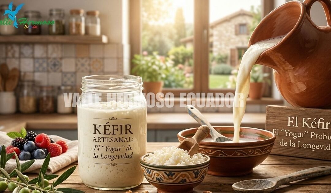 El Kéfir: El «Yogur» Probiótico de la Longevidad