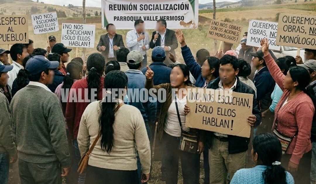 «No nos escuchan, solo ellos hablan»: El grito de los líderes de Valle Hermoso ante la indiferencia de las autoridades