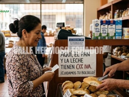 El SRI se retracta: tras críticas, aclara que el pan y la leche no pagarán 15% de IVA