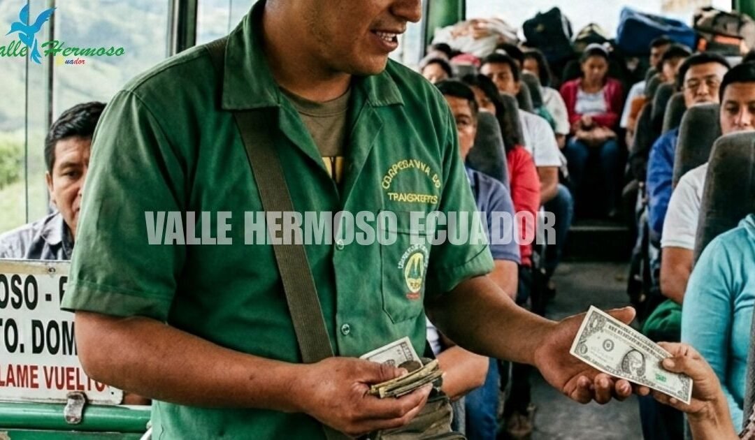 Abuso en las vías: Transportistas de la ruta Valle Hermoso – Santo Domingo imponen cobro ilegal de $1