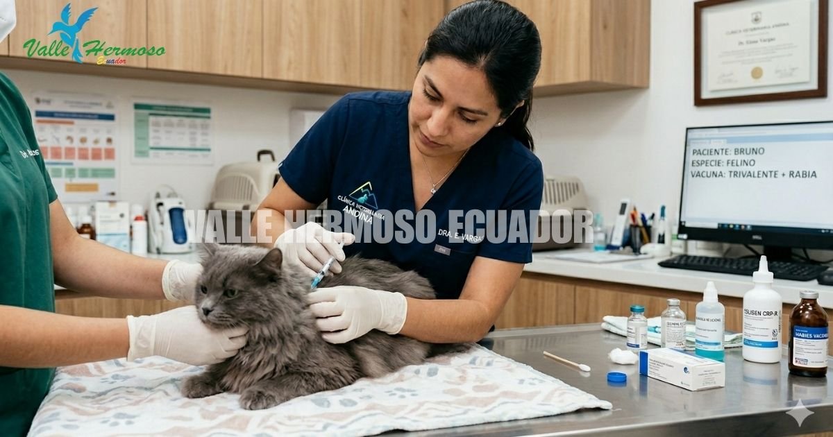 Vacunas para gatos