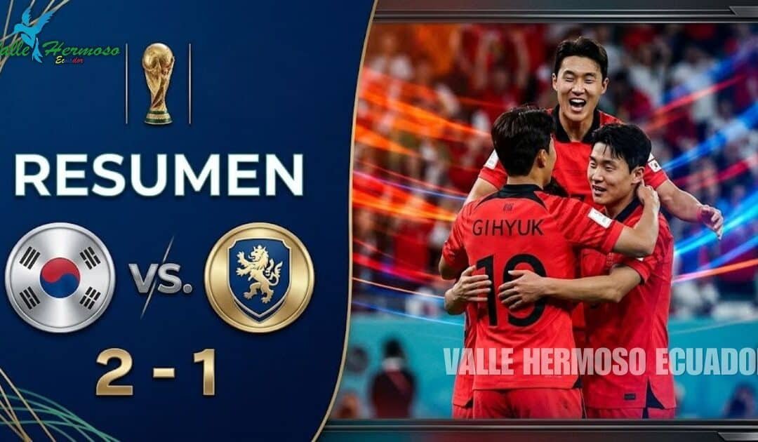 ¡REMONTADA SURCOREANA EN EL MUNDIAL! 🇰🇷✨